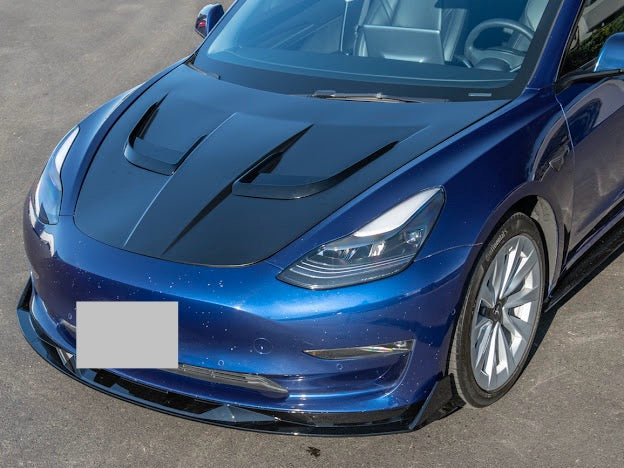 2017-UP TESLA MODEL 3 ALUMINUM FRONT HOOD